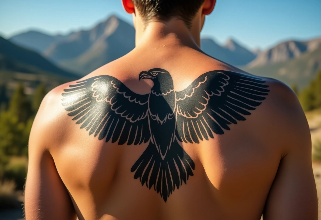 tatouage aigle