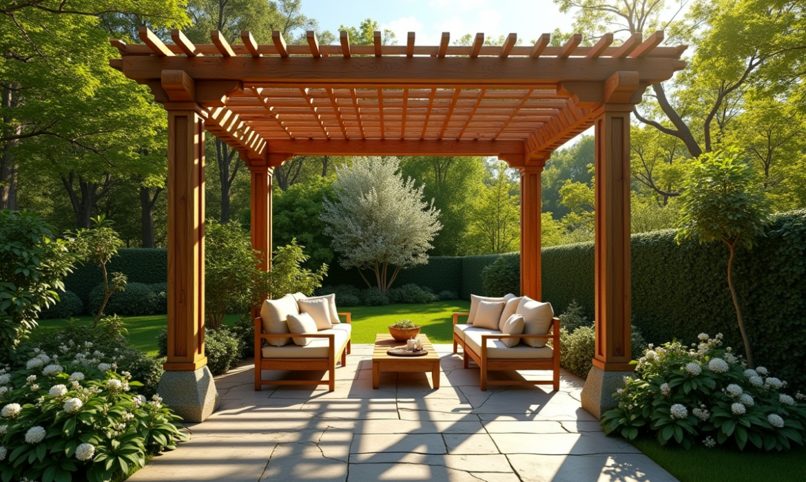 Les bienfaits insoupçonnés d’un kit pergola en bois