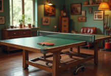 L’évolution des matériaux des tables de ping-pong au fil des décennies