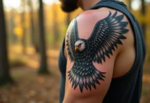 Périple mystique à travers la signification du tatouage d’aigle