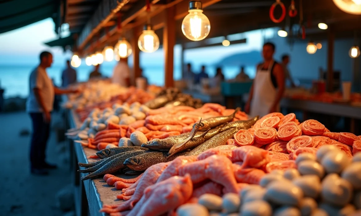 Saveurs océanes et terroir au marché du Cap-Ferret